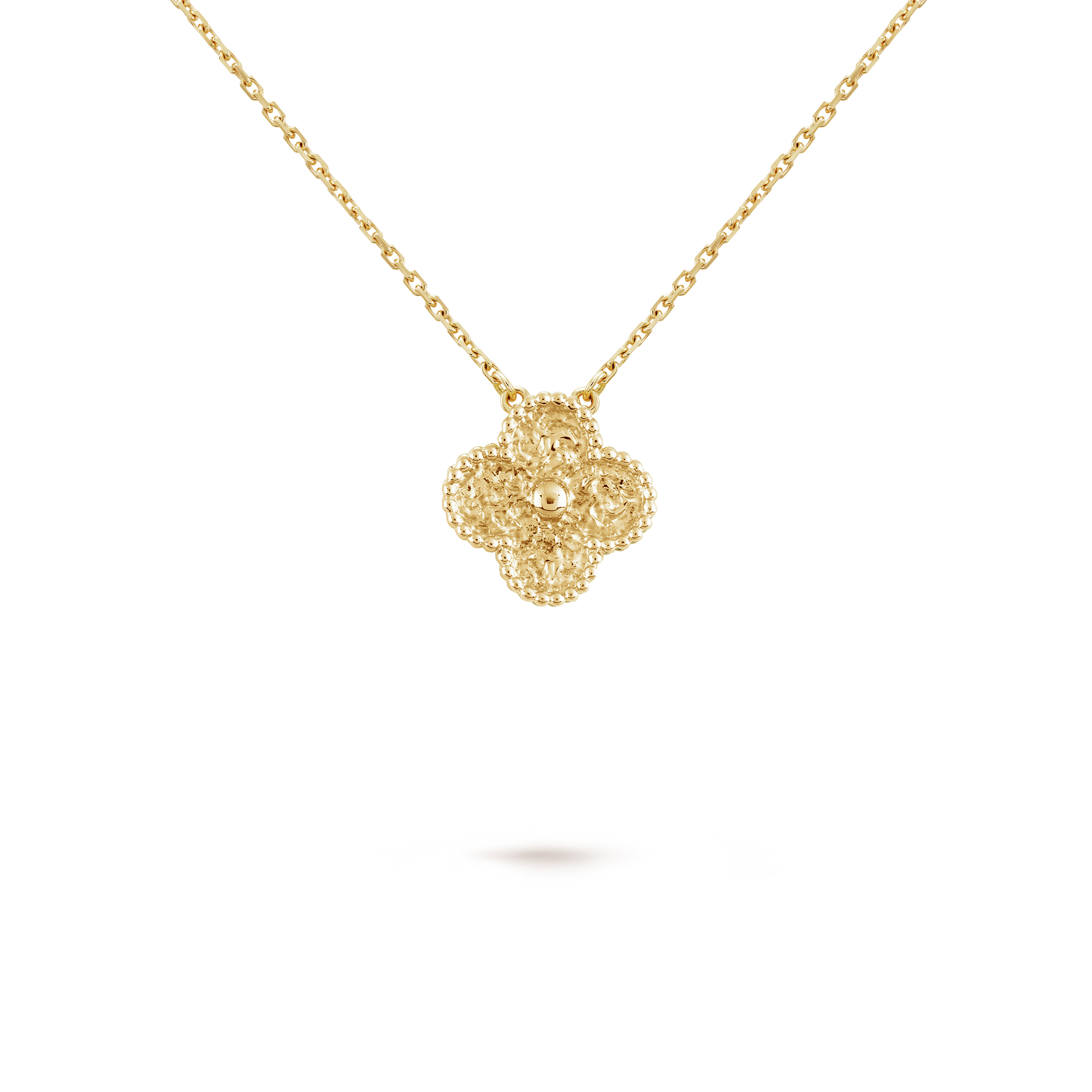 VAN CLEEF ARPELS VINTAGE ALHAMBRA PENDANT - YELLOW GOLD  VCARO1IF00